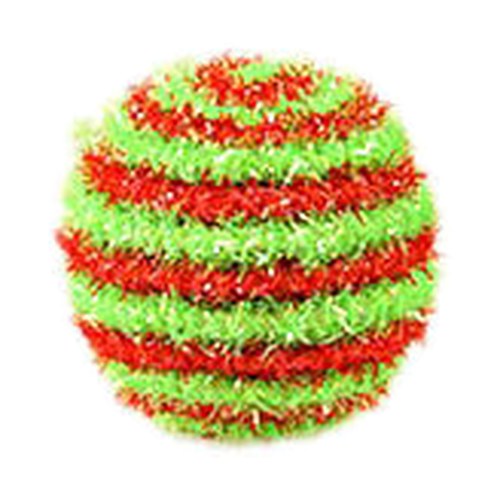 Fuzzy striped ball