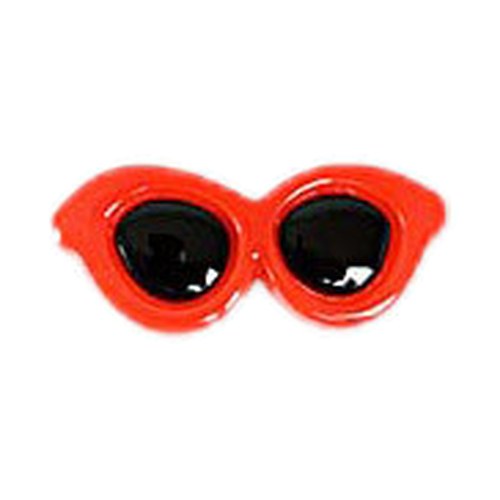 Red party glasses